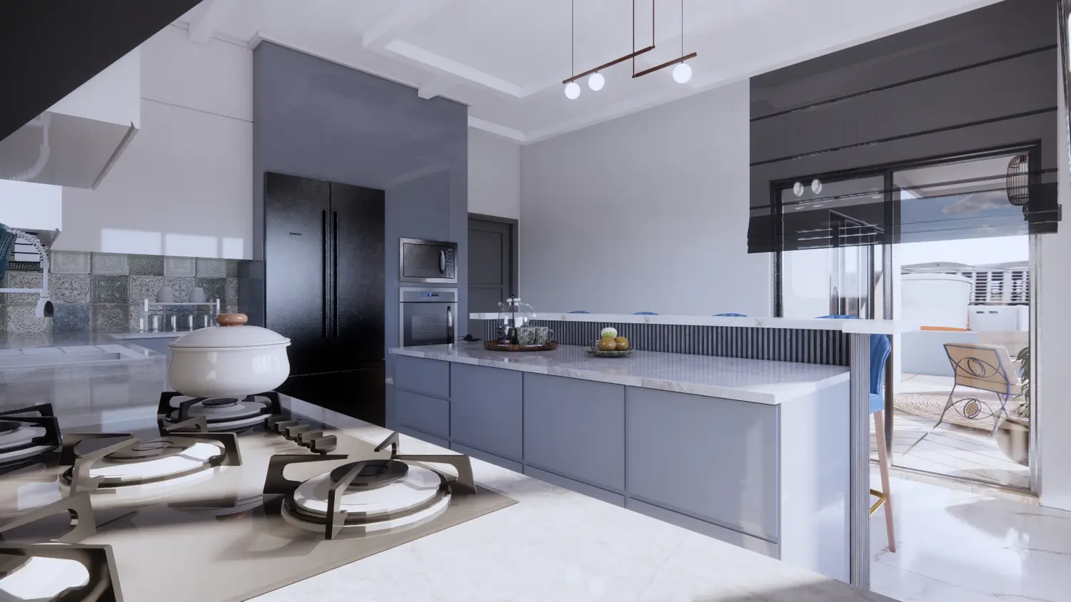 Yatkın Villa iç mekân tasarımı 1